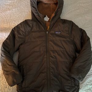 Patagonia Olive Green Reversible Jacket